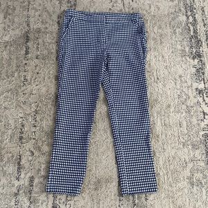 Gingham Skinny Pants